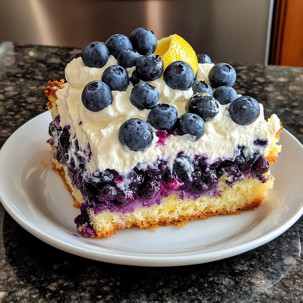 Lemon Blueberry Dessert