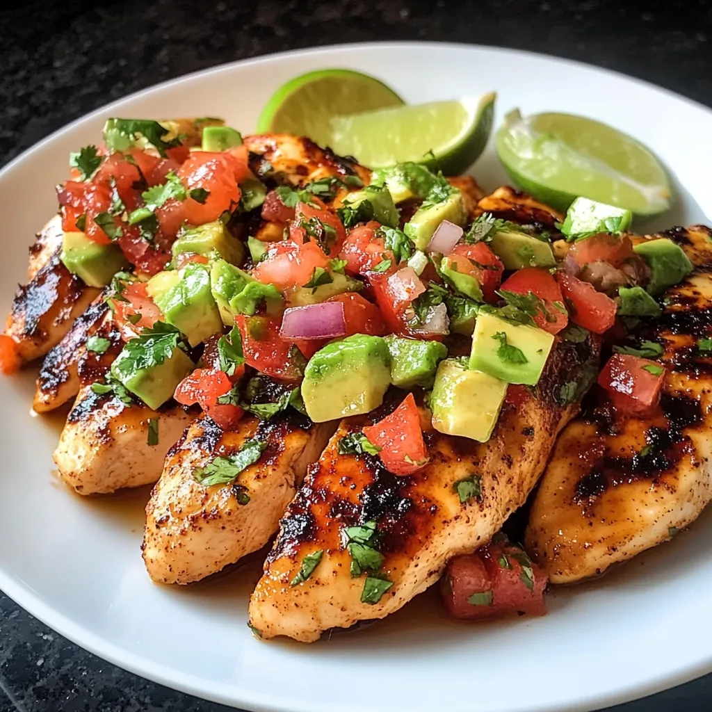 Fiesta Lime Chicken with Avocado Salsa img 1
