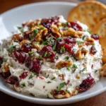 Cranberry Walnut Cream Cheese Spread1