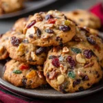 Easy Christmas Fruitcake Cookies1