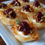 Mini Phyllo Cups with Brie1