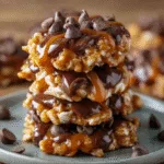 No Bake Salted Caramel Cookies 1