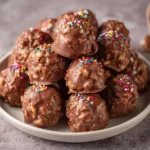 Chocolate Rice Krispie Balls 1