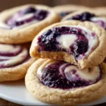 Blueberry Cheesecake Swirl Cookies 1