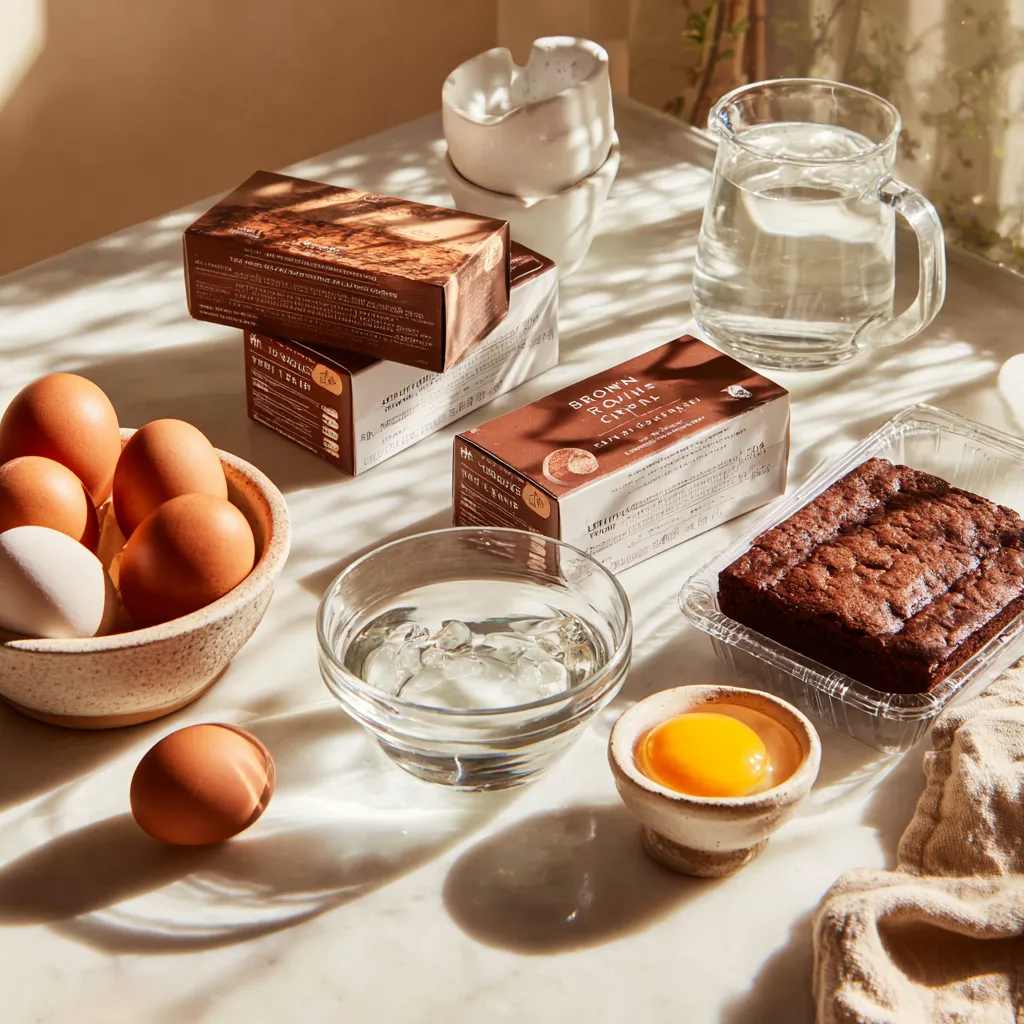 Brownie Cupcakes (Crispy Outside, Chewy Inside) 4 Brownie Cupcakes 2