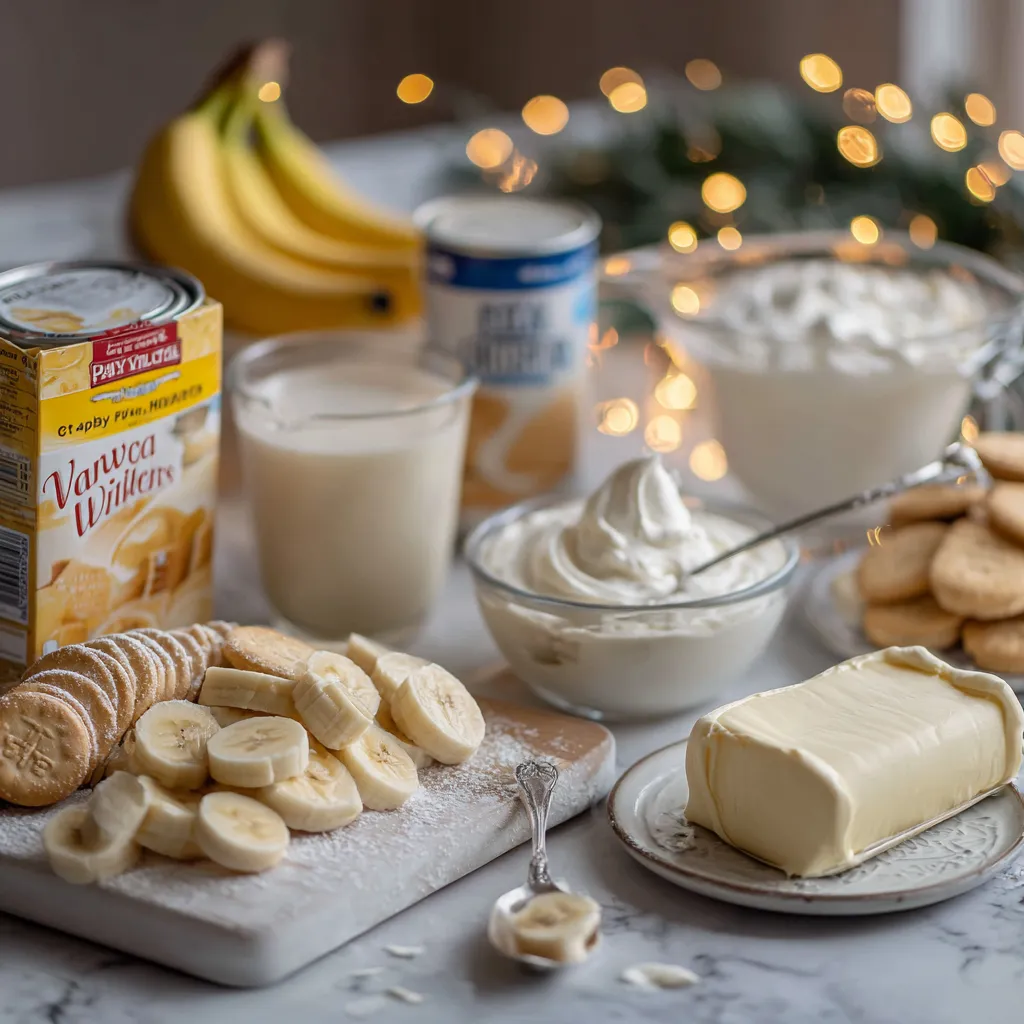 Christmas Banana Pudding 2