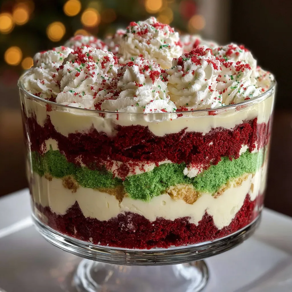 Christmas Trifle Dessert 1