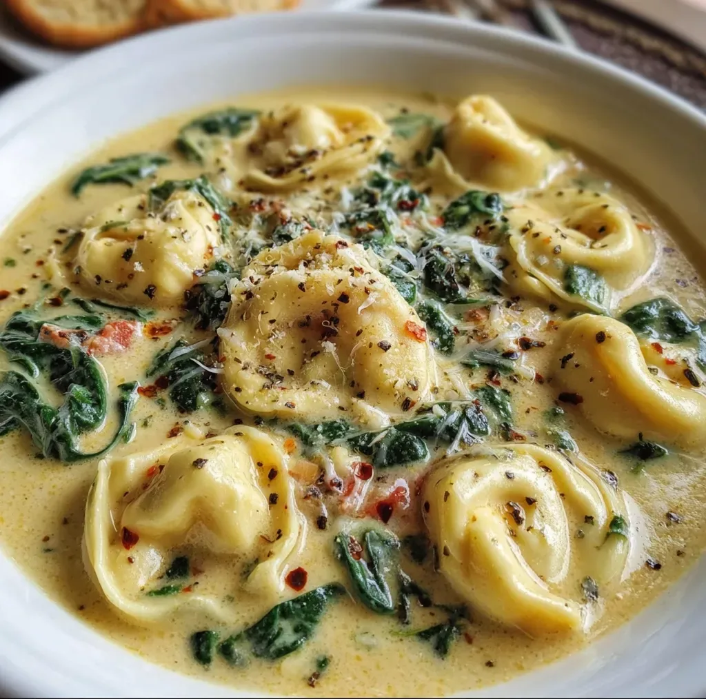 Creamy Spinach Tortellini Soup 1 e1765751392268