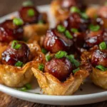 Honey Garlic Mississippi Lil Smokies Party Cups 1