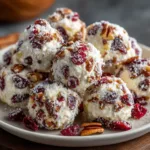 Mini Pineapple Cranberry Pecan Cheese Balls 1