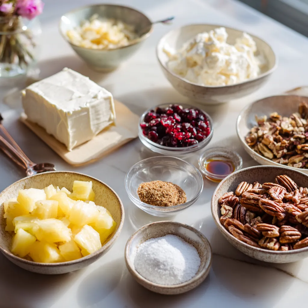 Mini Pineapple Cranberry Pecan Cheese Balls 2