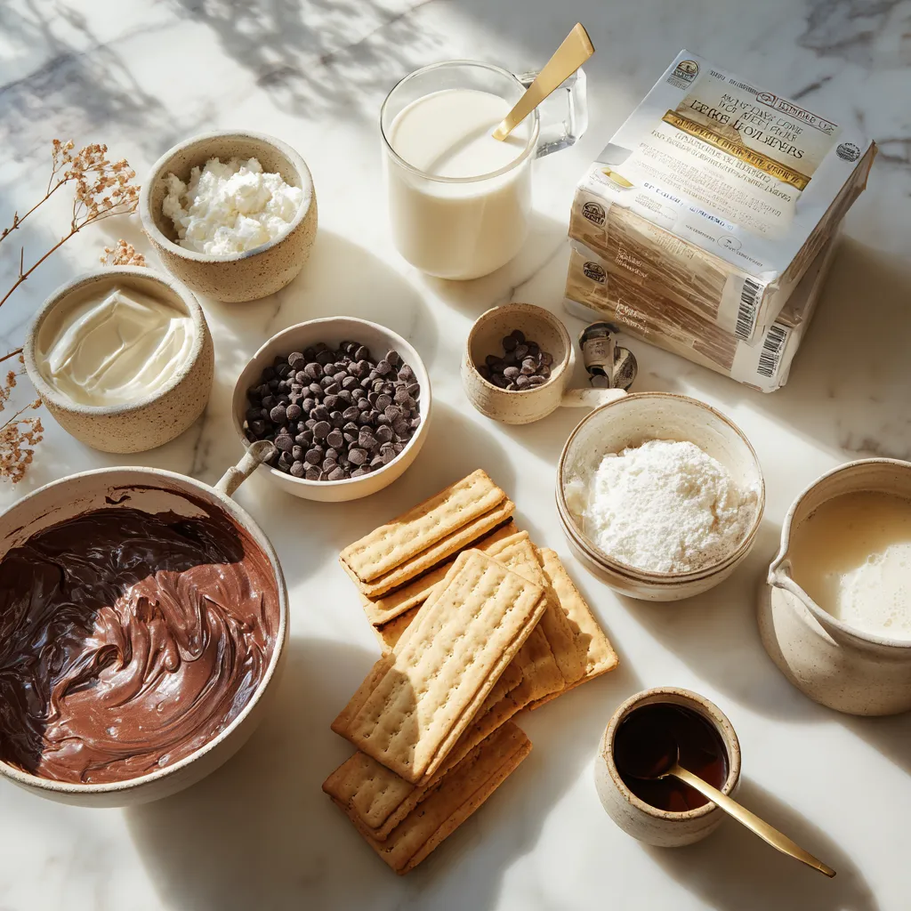 No Bake Chocolate Eclair Cake 2