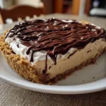 No Bake Chocolate Peanut Butter Cream Pie 1