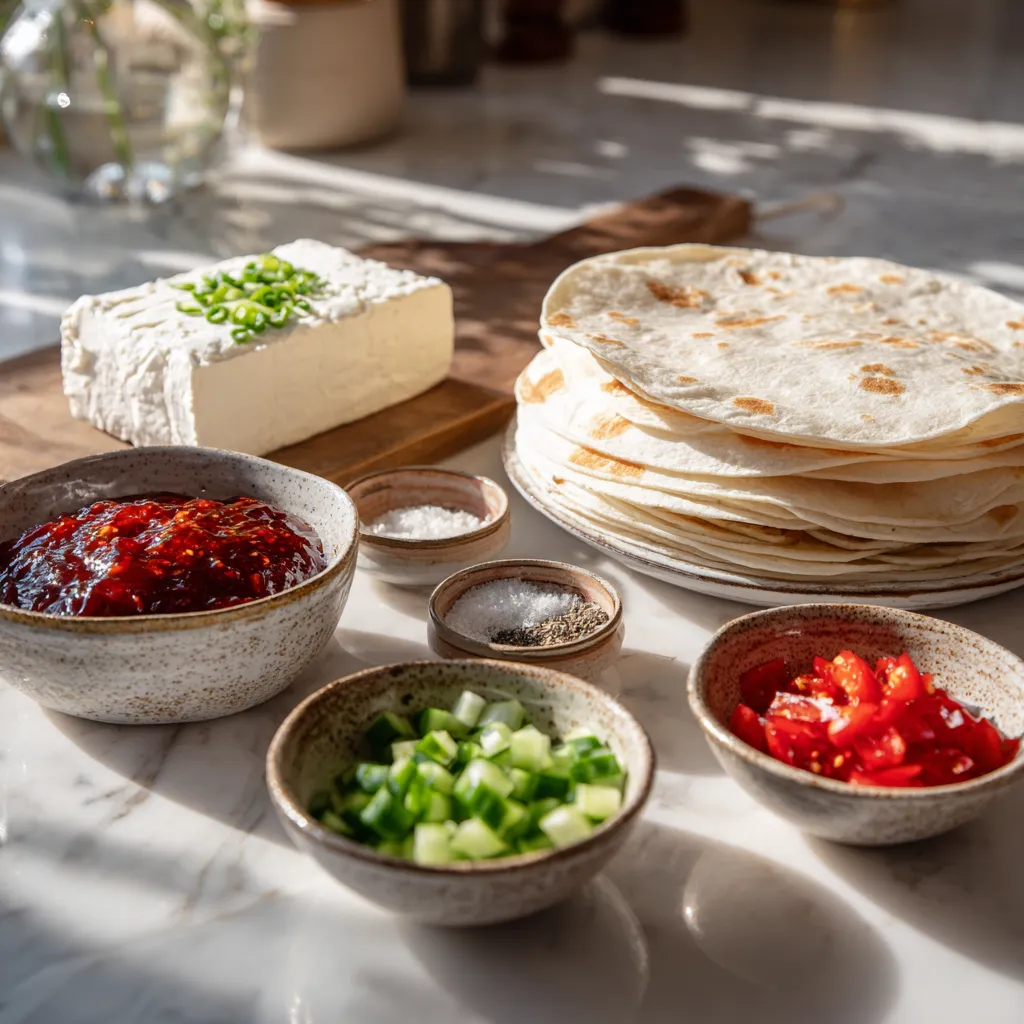 Pepper Jelly Cream Cheese Pinwheels 2