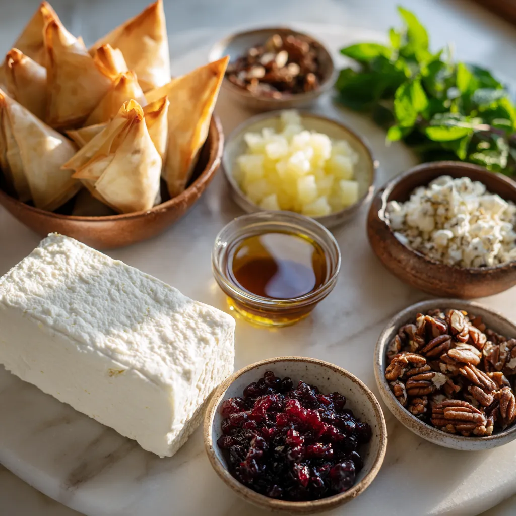 Pineapple Cranberry Pecan Cheese Cones 2