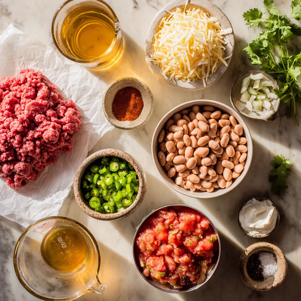 Pinto Beans Green Chile and Beef Soup 2