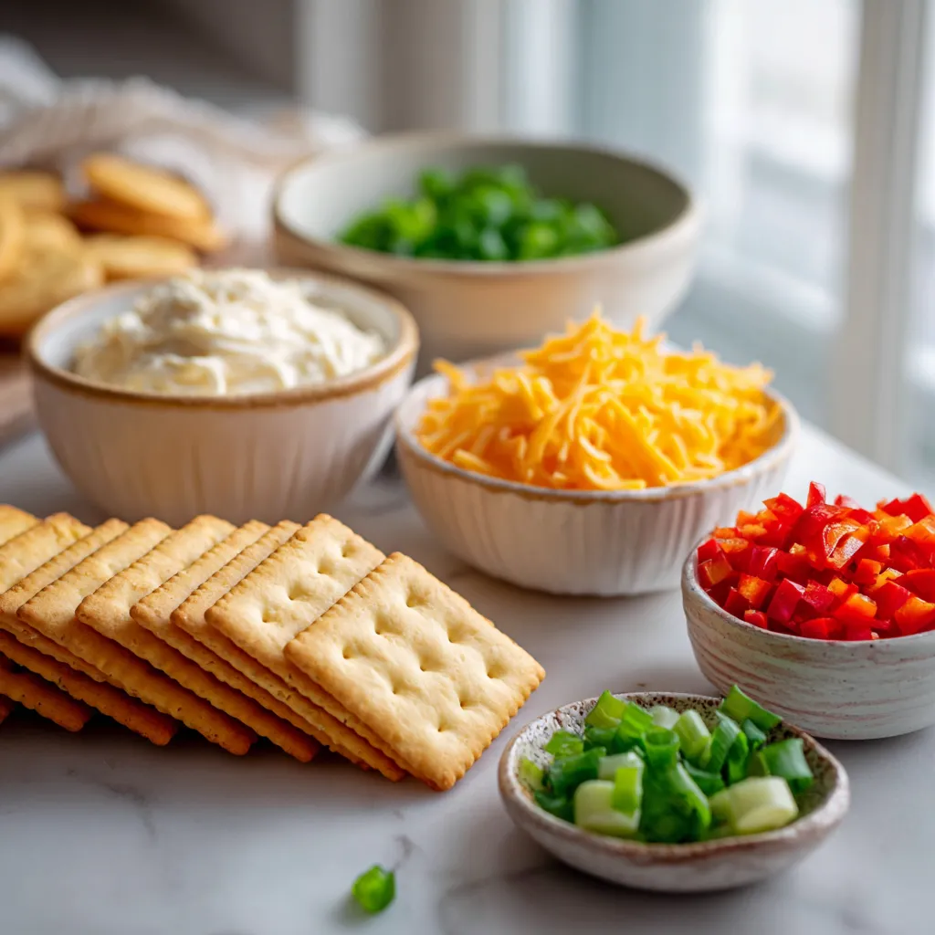 Ritz Cracker Party Sandwiches 2