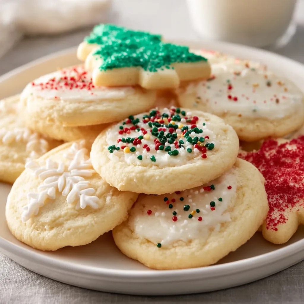 Soft Christmas Sugar Cookies 1