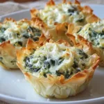 Spinach and Artichoke Dip Cups 1