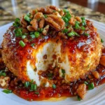 Sweet Heat Pepper Jelly Cheese Ball with Cheddar 1