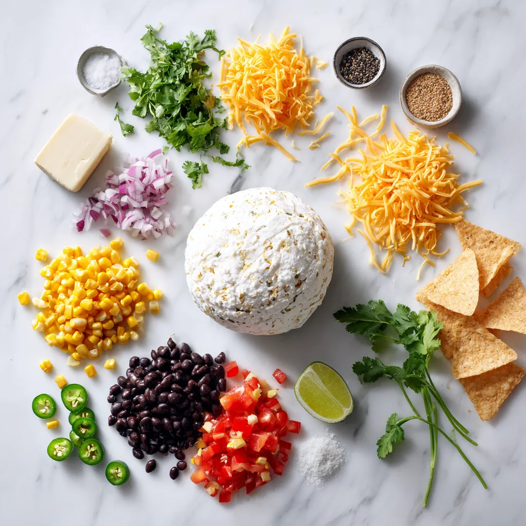 Cowboy Caviar Jalapeno Popper Cheese Ball 2