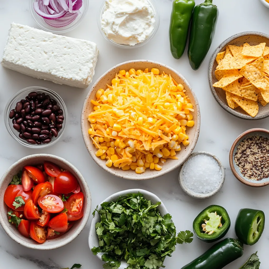 Cowboy Caviar Jalapeno Popper Cheese Log 2