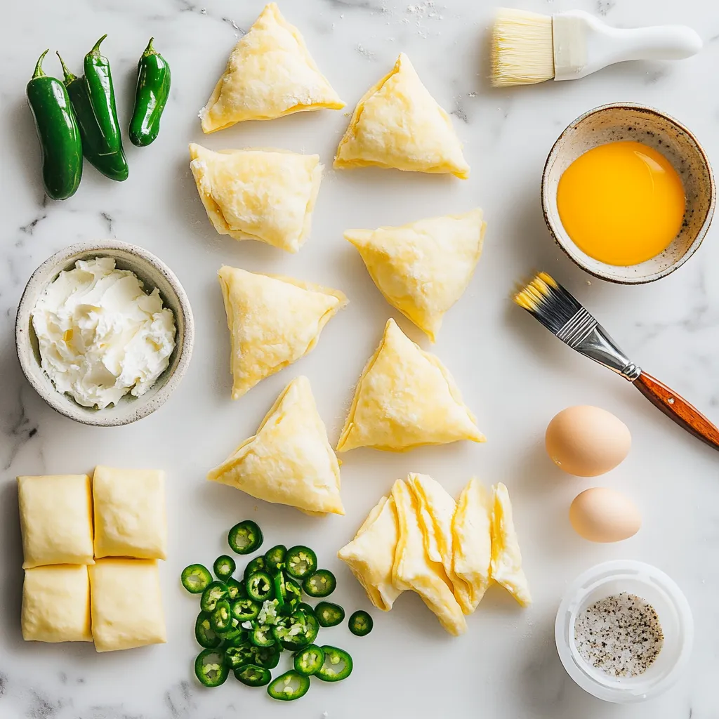 Jalapeno Popper Cheese-Stuffed Crescent Bites 4 Jalapeno Popper Cheese Stuffed Crescent Bites 2