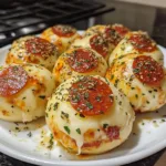 Pepperoni Pizza Bombs 1