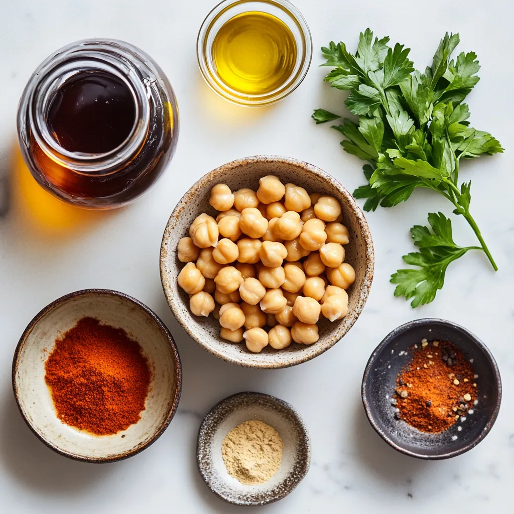 Sweet and Spicy Maple Glazed Chickpea Bites 2