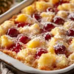Cherry Pineapple Cream Cheese Dump Cake 1