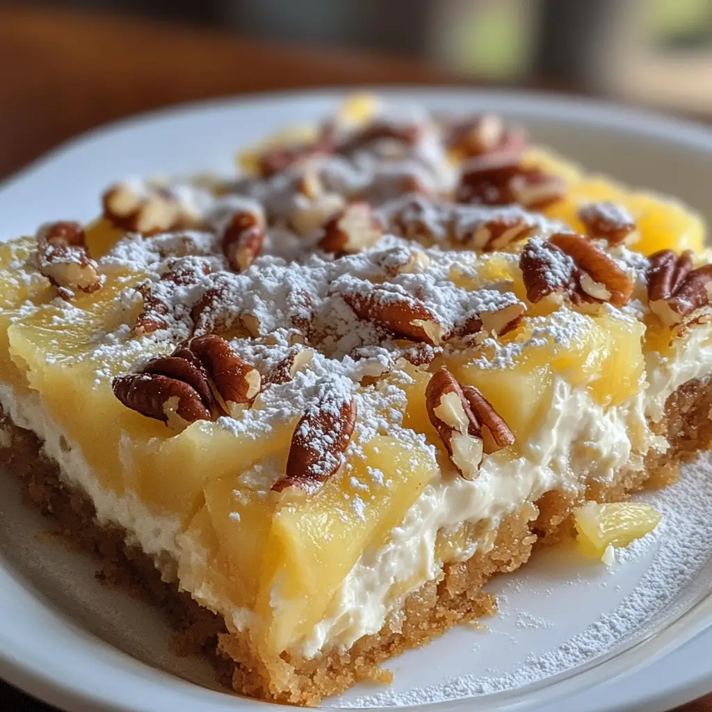 Old-Fashioned Pineapple Pecan Cream Cheese Dump Cake