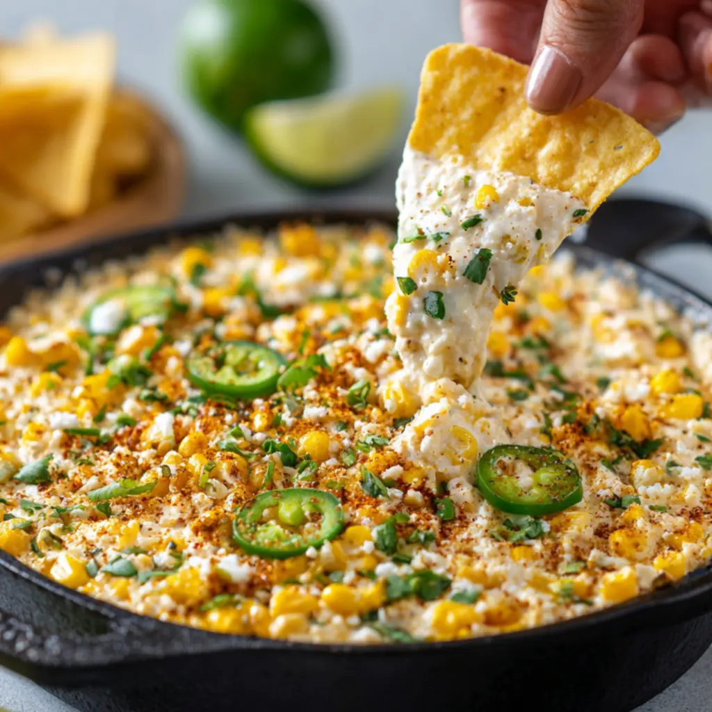 Street Corn Jalapeno Popper Dip